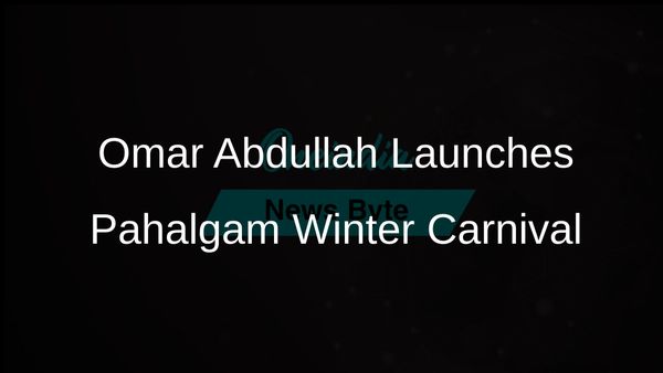 Omar Abdullah Launches Winter Carnival in Pahalgam to Showcase Jammu and Kashmir's Cultural Heritage