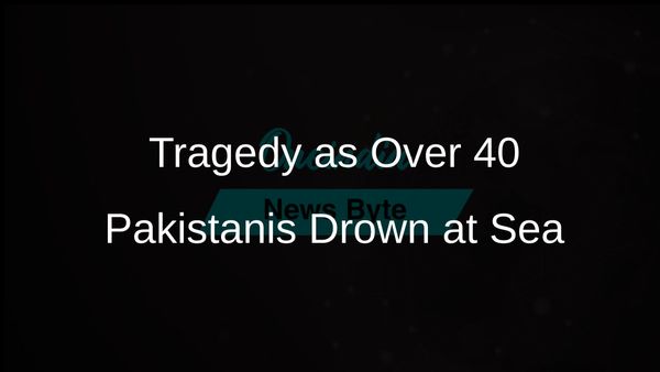 Over 40 Pakistanis Feared Drowned After Migrant Boat Capsizes Off West African Coast