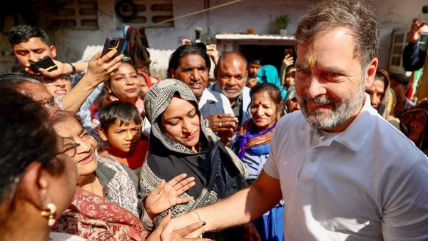 Rahul Gandhi Campaigns For Sandeep Dikshit In New Delhi Seat, Interacts With NDMC Employees