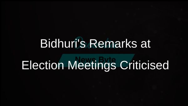 Ramesh Bidhuri's Controversial Remarks at Election Meetings Draw Criticism from Congress and AAP