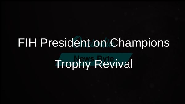 FIH President Dato Tayyab Ikram Considers Revival of Champions Trophy Amid Scheduling Challenges