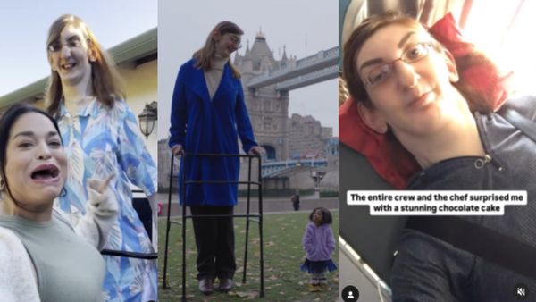 WATCH Video | World's Tallest Woman, Rumeysa Gelgi, Reveals How She Travels On Flights