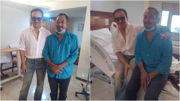 Saif Ali Khan Meets Auto Driver Who Saved His Life After Stabbing Incident, Pics Viral