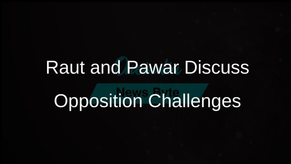 Sanjay Raut Criticises Amit Shah During Meeting with Sharad Pawar Amid Opposition Coalition Concerns