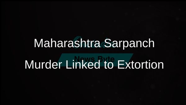 Sarpanch Santosh Deshmukh Murdered Due to Extortion Plot; Walmik Karad Linked to Killers