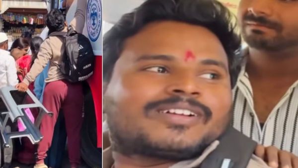 North Karnataka Comedy Actor Shivaputra's Viral Video Shows How To Grab A Seat On Free Buses!
