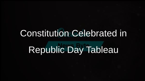 Social Justice Ministry Tableau Celebrates Constitution's Role in Justice at Republic Day Parade