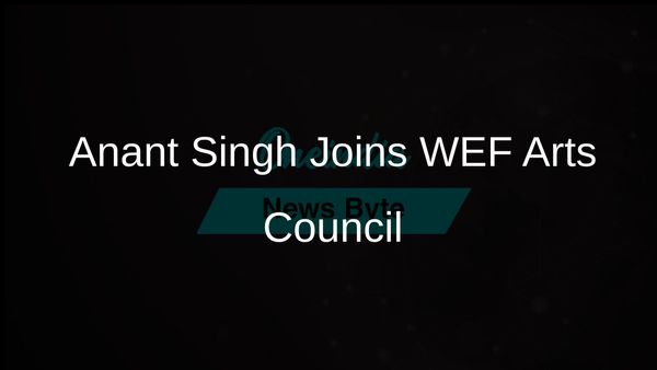 Anant Singh Appointed to World Economic Forum's Global Arts and Culture Council