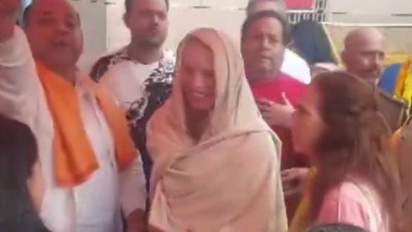 Steve Jobs' Wife Laurene Visits Varanasi Temple, Gets Named ‘Kamala’ Ahead Of Her Mahakumbh Visit