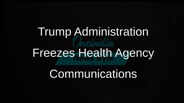 Trump Administration Freezes Federal Health Agency Communications Until Further Notice