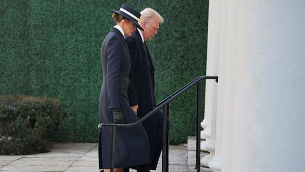 Donald Trump And Family Attend Church Service Ahead Of Historic Inauguration