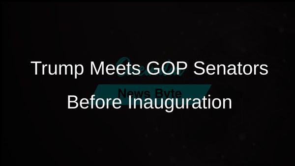 Trump Engages with GOP Senators as Supporters Celebrate His Return Before Inauguration