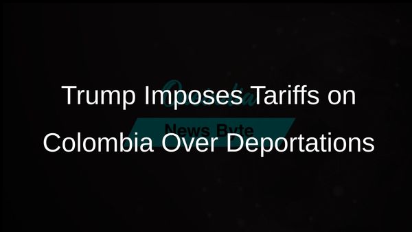 Trump Orders Tariffs and Visa Restrictions on Colombia Following Rejection of Deportation Flights