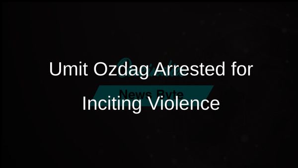 Turkiye Detains Umit Ozdag for Allegedly Inciting Violence Against Refugees on Social Media