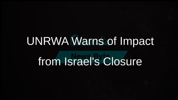 UNRWA Highlights Severe Consequences If Israel Closes East Jerusalem Headquarters for Palestinians