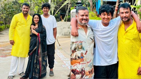 Actor Darshan’s Son Vineesh Thoogudeepa’s Latest Family Post Brings Cheers From Fans