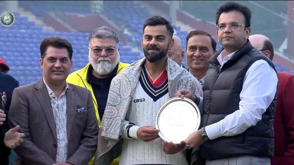 Virat Kohli Honoured By Delhi & District Cricket Association For Playing 100 Tests