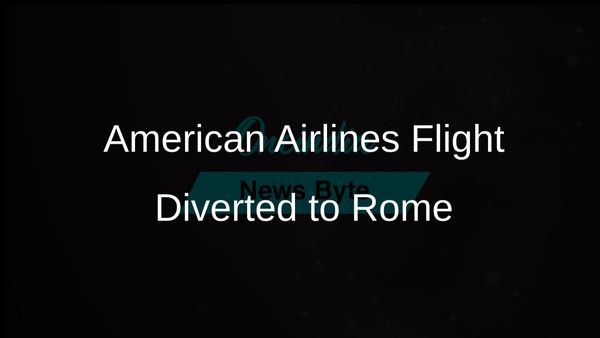American Airlines Flight from New York to Delhi Diverted to Rome Due to Security Concern