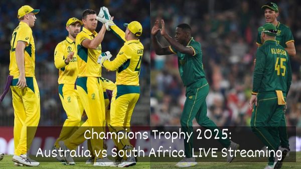 Champions Trophy LIVE Streaming For Free: Where To Watch Australia Vs South Africa Match Online?