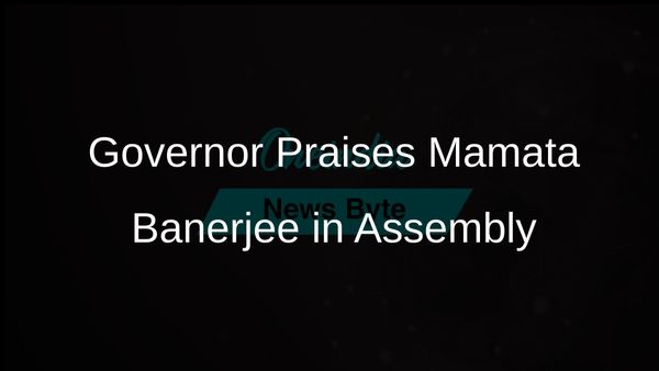 Bengal Assembly Session: Governor CV Ananda Bose Commends Mamata Banerjee's Visionary Leadership and Achievements