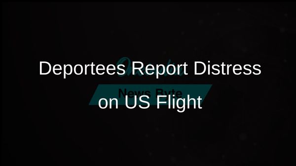 Deportees Describe Shackling and Distress During Flight Back to India from US