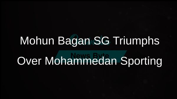 Mohun Bagan SG Dominates Mohammedan Sporting with 4-0 Victory in ISL Clash