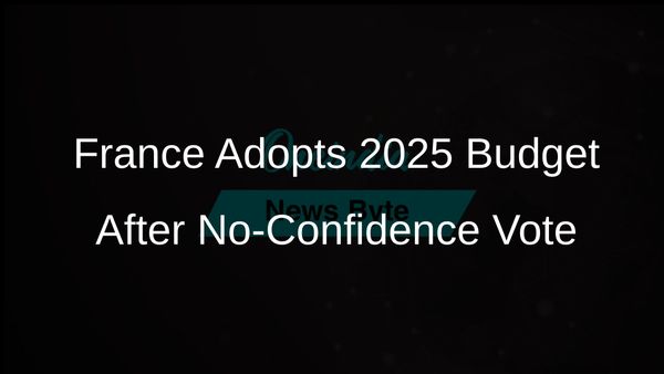 France's Government Survives No-Confidence Vote as 2025 Budget is Adopted Amid Economic Concerns