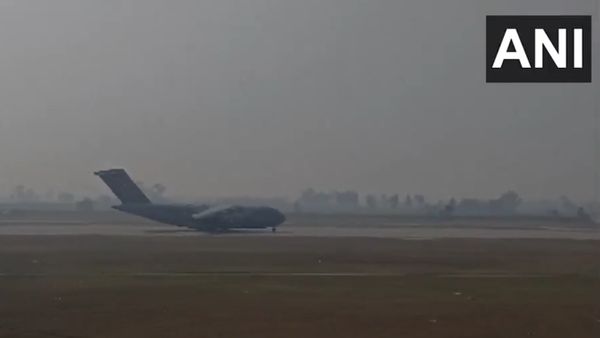 205 Indians Deported From US Arrive In Amritsar On Military Flight