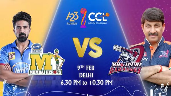 LIVE Streaming: Mumbai Heroes Vs Bhojpuri Dabanggs At CCL 2025: Where To Watch The Match Online?