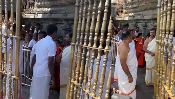 Tirupati Temple Board Member Abuses Staff, Caught On Camera