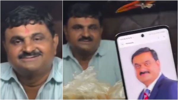 Gautam Adani Lookalike Sells Snacks Near Mumbai's Andheri Station, Internet Can't Stop LOLing | WATCH