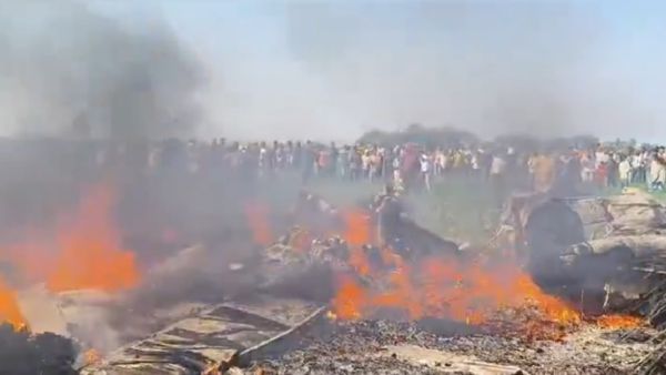 Air Force Aircraft Crashes During Training in Haryana, Pilot Ejects Safely