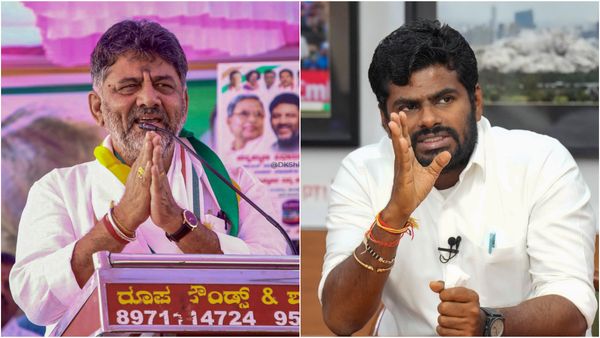Karnataka DyCM DK Shivakumar Wishes 'All The Best' To 'Poor Man' Annamalai; TN BJP Chief Hits Back