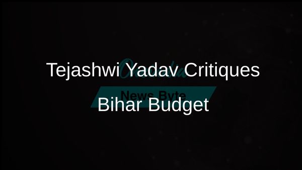 Tejashwi Yadav Critiques Bihar Budget as Inflated and Deceptive Ahead of Elections