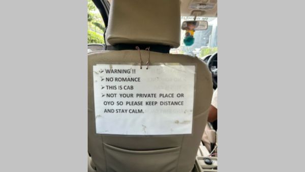 “This Is Not OYO!” Bengaluru Cab Driver’s Bold Warning To Couples Goes Viral