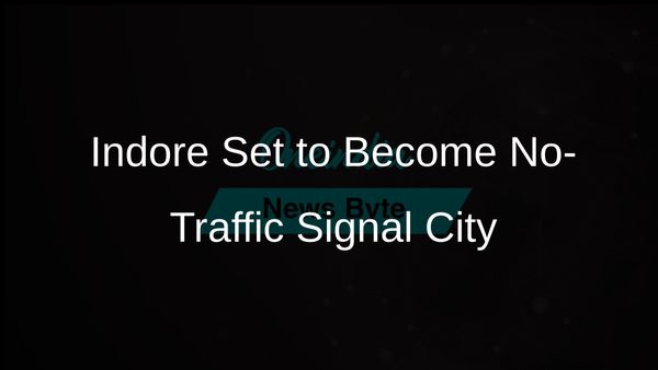 Madhya Pradesh Government Aims to Make Indore a No-Traffic Signal City with AI Innovations