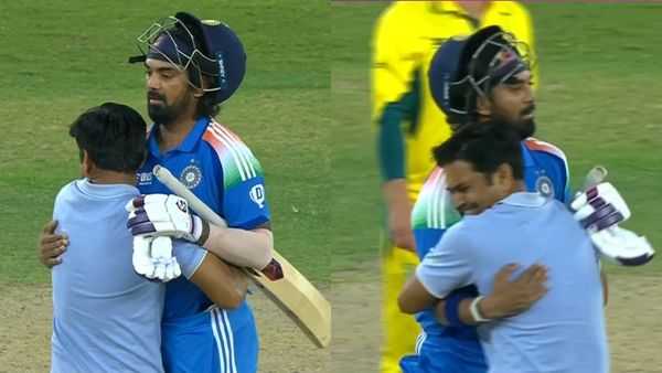 Love For KL Rahul! Fan Breaches Security To Hug Kannada Star After Champions Trophy India Vs Australia Match
