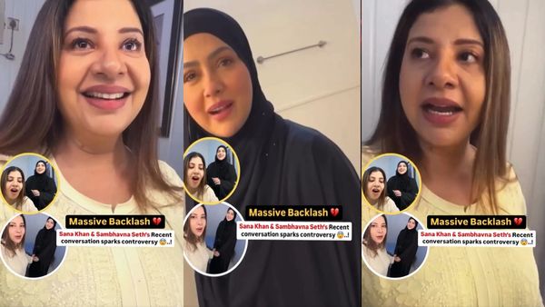 Actress Sana Khan Asks Sambhavna Seth To Wear Burqa, Gets Slammed [Watch]