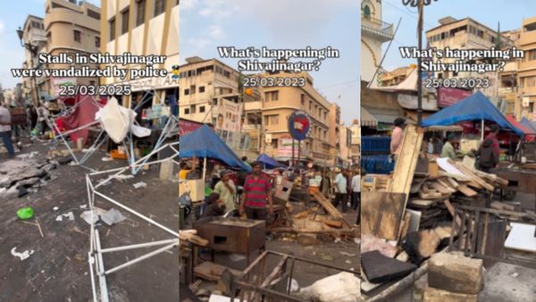 Shivajinagar Ramzan Food Mela: Bengaluru Police Allegedly Remove Roadside Stalls, Viral Video Sparks Debate