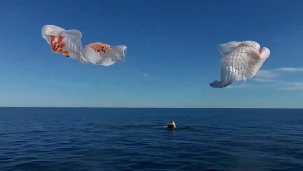 As Sunita Williams Returns To Earth From Space Odyssey, Visuals From Dragon's Splashdown Out | WATCH