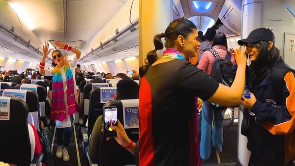 SpiceJet Flight Turns Into A Holi Party: Crew Performs On 'Balam Pichkari' | Watch Viral Video