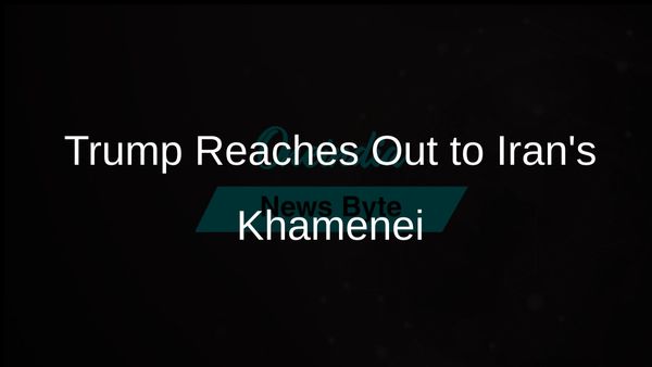 Trump Sends Letter to Iran's Supreme Leader Seeking New Deal on Nuclear Programme