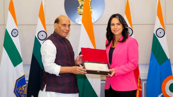 Rajnath Singh, Tulsi Gabbard Hold Talks On Expanding Indo-US Defence Ties; New Delhi Raises Khalistani Issue