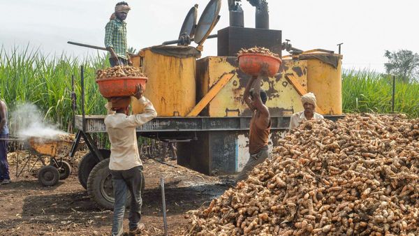 Telangana turmeric farmers take out rally in Metpally town for MSP