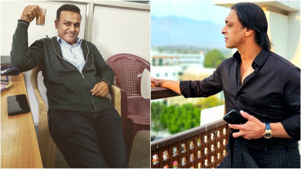 Shoaib Akhtar Mocks Virender Sehwag’s '300' Rant In Viral Video: 'Same Tape Playing For 20 Years' | WATCH