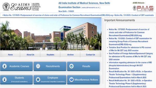 AIIMS Recruitment 2025: Salary Up to Rs 2.2 Lakh—Check Fees, Steps To Apply, Deadline