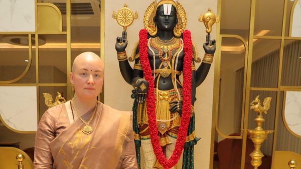 Pawan Kalyan's Wife Anna Tonsures Head At Tirumala After Son Survives Singapore School Fire