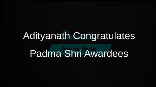 Uttar Pradesh CM Yogi Adityanath Congratulates Four Padma Shri Awardees for Their Contributions