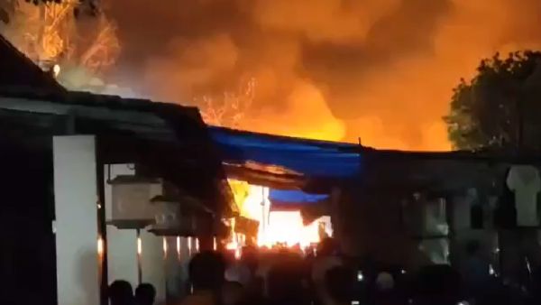 Massive Fire Breaks Out At Delhi's Popular Dilli Haat Market, Several Stalls Gutted