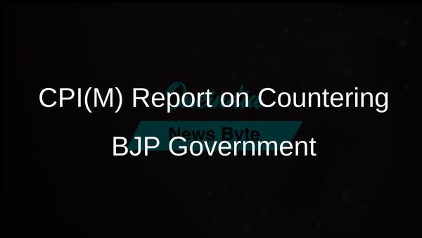 CPI(M) Report Indicates Insufficient Efforts to Counter BJP Government's Corporate-Communal Nexus